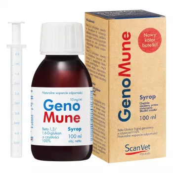 SCANVET GenoMune nestemäinen ravintolisä koirille ja kissoille, 100 ml