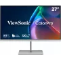 ViewSonic VP2766-2K-W 27 tuuman QHD IPS 120Hz USB-C telakointinäyttö, valkoinen