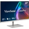 ViewSonic VP2766-2K-W 27 tuuman QHD IPS 120Hz USB-C telakointinäyttö, valkoinen