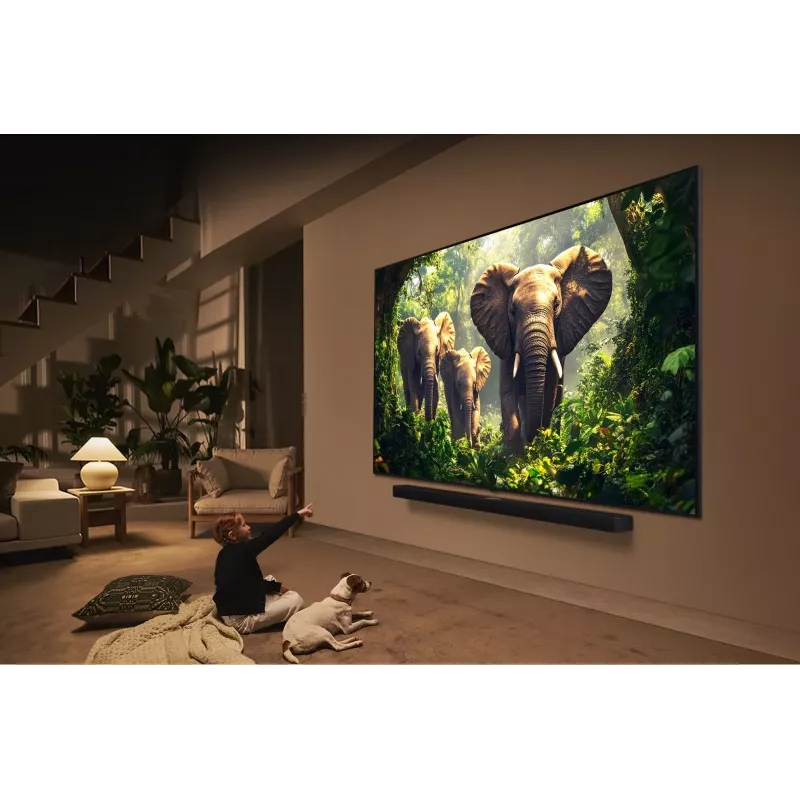 LG QNED 65QNED87A3B 65 tuuman 4K Ultra HD Smart TV Wi-Fi musta