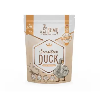 BEMO Sensitive ankka Small/Medium Mono kuivaruoka koirille - 1kg