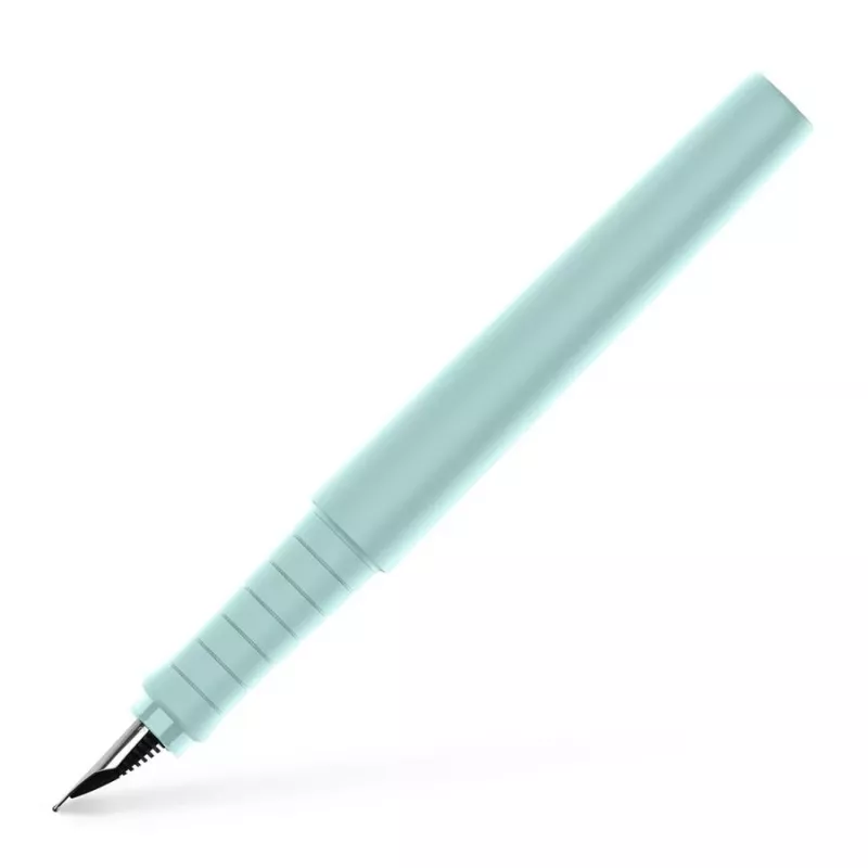 FABER-CASTELL Poly Pen täytekynä Caribic Blue leveä (B) 241010