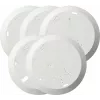 Gira 845000 asennuslevysarja Q-Label-palovaroittimille, 5 kpl, valkoinen