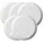 Gira 845000 asennuslevysarja Q-Label-palovaroittimille, 5 kpl, valkoinen