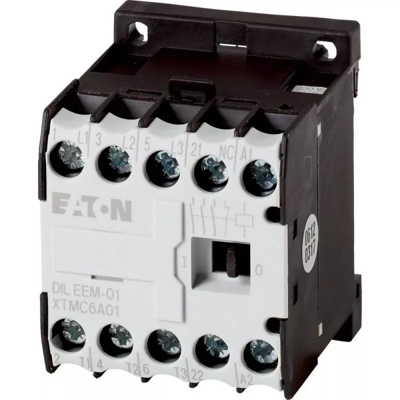 Eaton DILEEM-01 minikontaktori 3-napainen 230V AC 6,6A IP20 058771