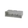 Eaton M22-H6 kotelon suojakupu kiinnityslevylle, 6 paikkaa, harmaa (216553)