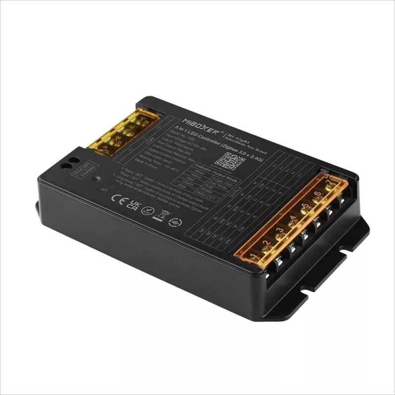 Synergy 21 LED-ohjain HC-sarja 5-in-1 DC12-48V Zigbee 3.0+ 2.4G HP 30A MiLight/Miboxer (HZ5)