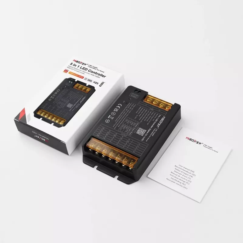Synergy 21 LED-ohjain HC-sarja 5-in-1 DC12-48V Zigbee 3.0+ 2.4G HP 30A MiLight/Miboxer (HZ5)