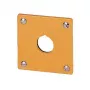 Eaton M22-EY1 asennuslevy, keltainen, alumiini, IP65, 72 x 72 mm 216542