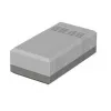 Bopla EG 1240 L pöytäkotelo, 125 x 67 x 40 mm, polystyreeni, vaaleanharmaa RAL 7035 32124012