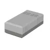 Bopla EG 1240 L pöytäkotelo, 125 x 67 x 40 mm, polystyreeni, vaaleanharmaa RAL 7035 32124012