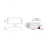 Miboxer PZ2 Zigbee 3.0+ 2.4G LED-ohjain, 2-in-1 CCT/himmennin, DC 12-48V, 20A