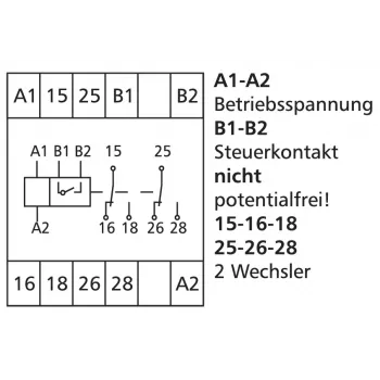 METZ CONNECT 11027613 monitoimiaikarele, 24V AC/DC, 2W, 1 CO, 0,05s-100h, DIN-kisko