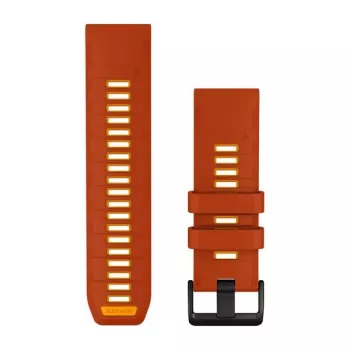 Garmin QuickFit 26 mm silikoniranneke - oranssi 010-14508-03