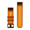 Garmin QuickFit 26 mm silikoniranneke - oranssi 010-14508-03