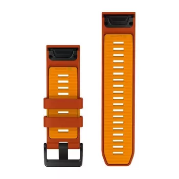 Garmin QuickFit 26 mm silikoniranneke - oranssi 010-14508-03