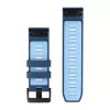 Garmin QuickFit 26 mm silikoniranneke kelloihin – Tidal Blue/Ice Blue 010-14508-00