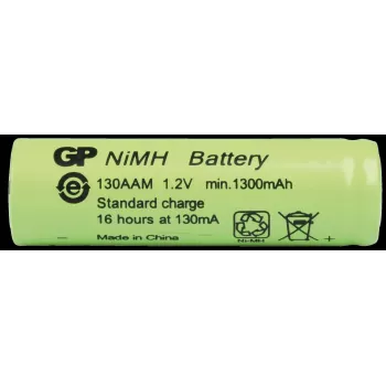 GP Batteries NH GP 130AAM NiMH AA akku 1300 mAh 1 kpl:n pakkaus