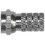 AXING CFS 3-00 F-kierrelittin 4 mm koaksiaalikaapelille CFS00300