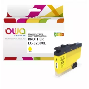 Armor OWA keltainen mustepatruuna yhteensopiva Brother LC3239XLY (3 965 sivua)