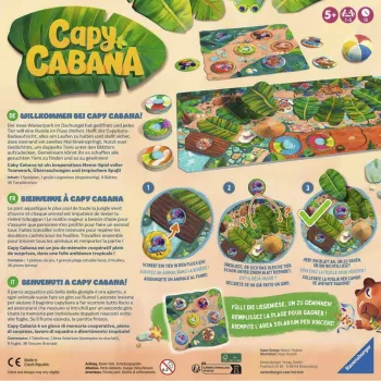Ravensburger Capy Cabana 3D-palapeli (108 palaa)