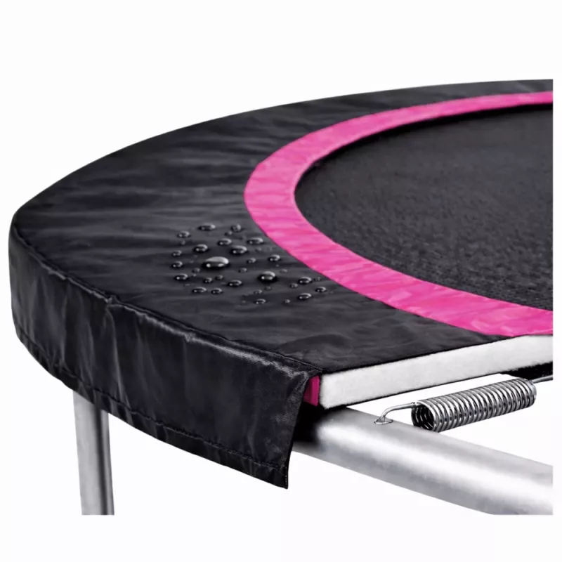 LEAN SPORT jousen suojus Sport Max 10ft trampoliinille musta-pinkki