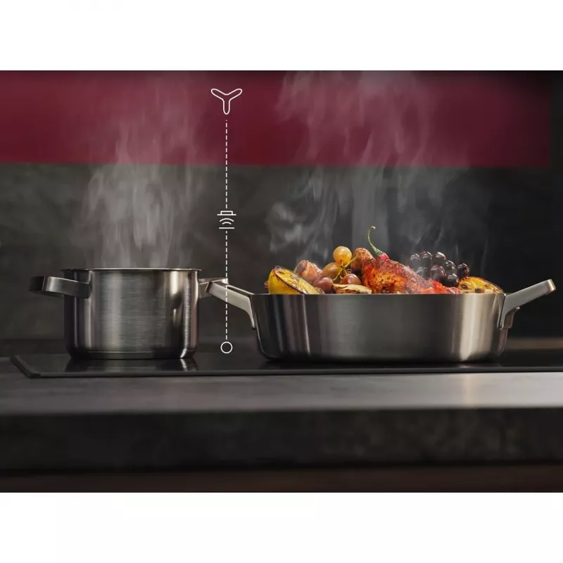 AEG DGE5661HM integroitu liesituuletin 55 cm ruostumaton teräs