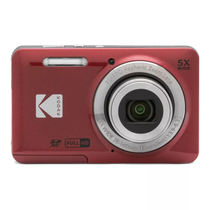 Kodak PIXPRO FZ55 punainen kompaktikamera FZ55RD