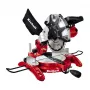 Einhell TC-MS 2513 L katkaisu- ja vetosaha, 1600 W, 250 mm terä, laserviivain, punainen