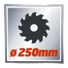 Einhell TC-MS 2513 L katkaisu- ja vetosaha, 1600 W, 250 mm terä, laserviivain, punainen