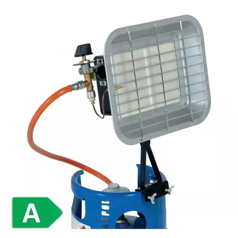 DEDRA kaasusäteilylämmitin pullolle 4,6kW