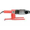 Yato YT-82251 muovihitsauslaite 800 W digitaalisella LCD-lämpötilansäädöllä, 100-550°C, 120-250 L/min ilmavirta, sisältää suuttimet ja hitsauspuikot