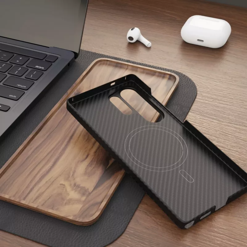 FIXED MagVelar aramidkuituinen takakuori Apple iPhone 17 - musta