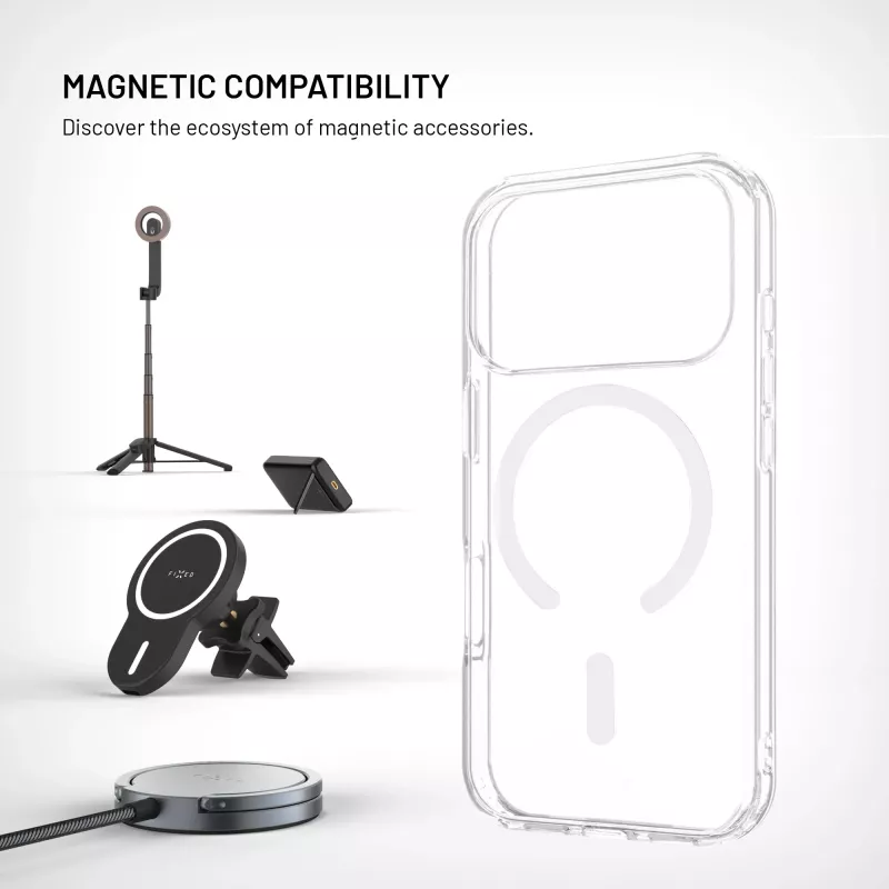 FIXED MagPure läpinäkyvä takakuori Xiaomi 13T / 13T Pro