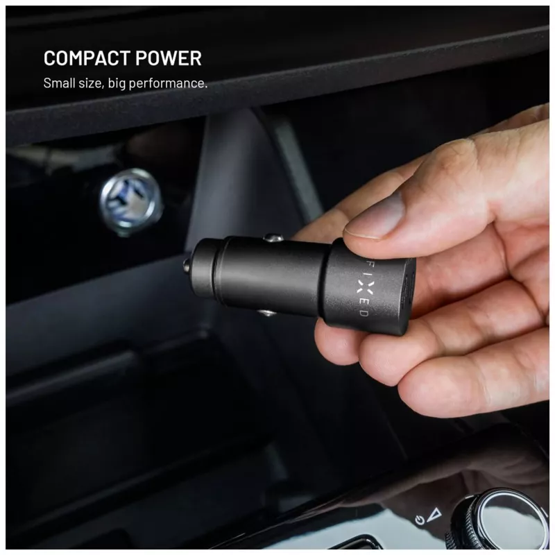 Fixed Dual-USB-C-autolaturi 65W PD 3.0