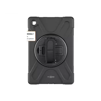 Fixed Silikon Tab -kotelo Samsung Galaxy Tab A11, musta