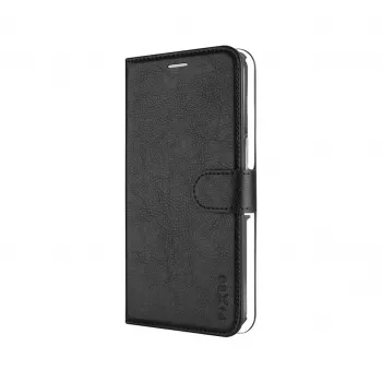 Fixed Opus Book -kotelo Xiaomi Redmi Note 15 Pro 5G - nahka, musta