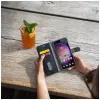 Fixed Opus Book -kotelo Xiaomi Redmi Note 15 Pro 5G - nahka, musta
