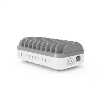Compulocks 10-porttinen USB-C-latausasema 200W – valkoinen (EU)