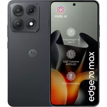 Motorola edge 70 max PANTONE dark shadow 512GB 12GB RAM 5G -älypuhelin
