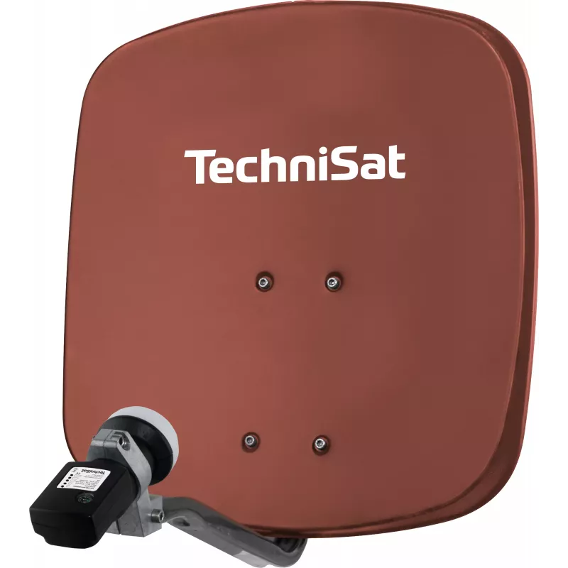 TechniSat 45 cm alumiininen offset-satelliittiantenni single-LNB:llä 1445/8195