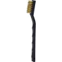 KS TOOLS messinkilankainen sytytystulpan puhdistusharja, 2-rivinen, 170 mm (201.2316)