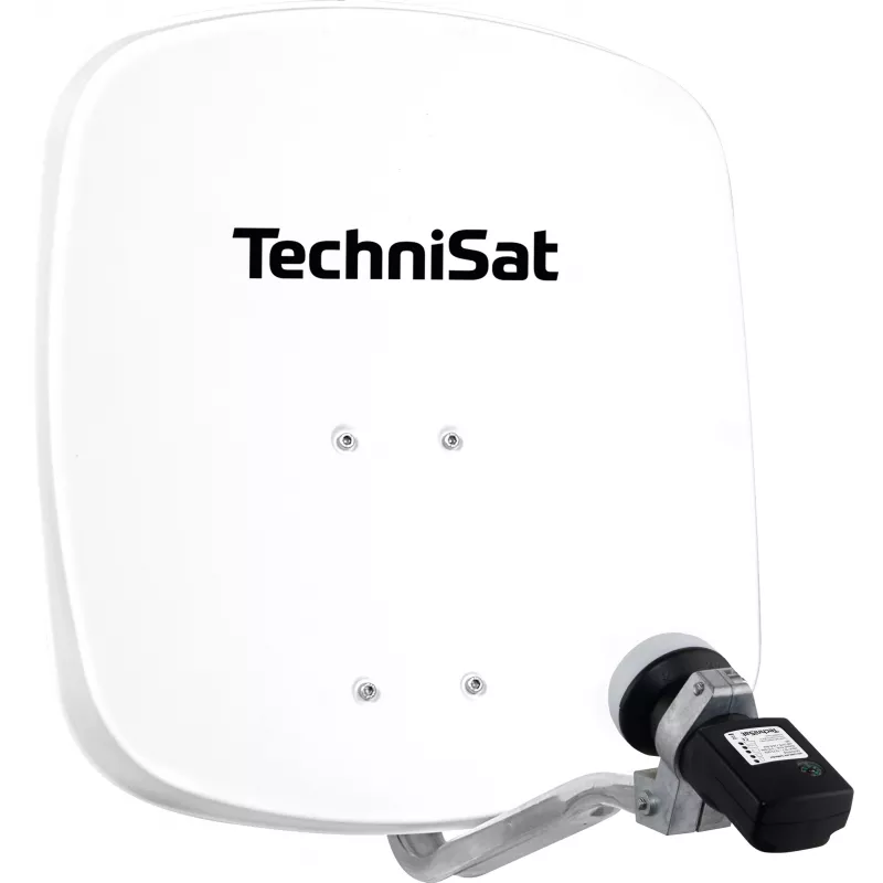 TechniSat satelliittiantenni LNB:llä, 45 cm lautane, alumiini, single LNB (1745/8195)
