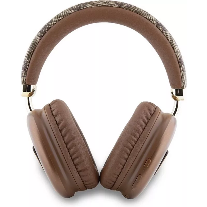 GUESS Bluetooth 5.3 -korvakuulokkeet 4G Triangle -logolla, ruskea