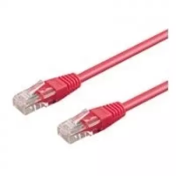 Wentronic 1 m Cat6 RJ-45 -verkkokaapeli, kullattu, magenta 95261