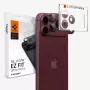 Spigen Optik Pro XL GLAS.TR EZ Fit kameraobjektiivin suojus iPhone 18 Pro – Dark Cherry