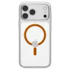 Spigen Ultra Hybrid MagSafe -kotelo iPhone 17 Pro / 18 Pro - läpinäkyvä/oranssi