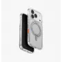 UNIQ Swivix kotelo iPhone 17 Pro -mallille 360° käännettävällä jalalla, läpinäkyvä
