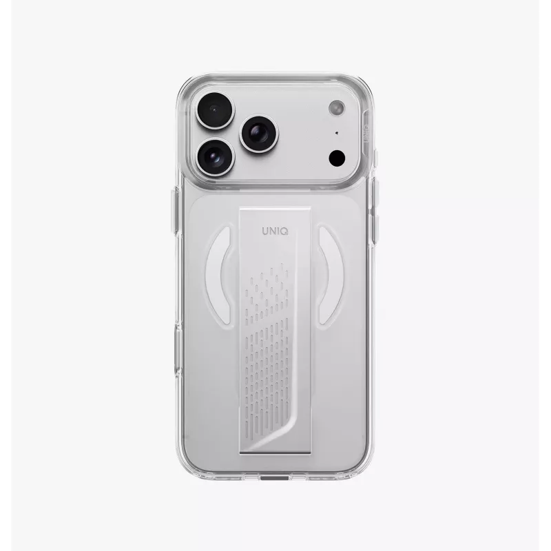 UNIQ Heldro Air MagClick -laturikotelo iPhone 18 Pro Max / 17 Pro Maxille – burgundinpunainen