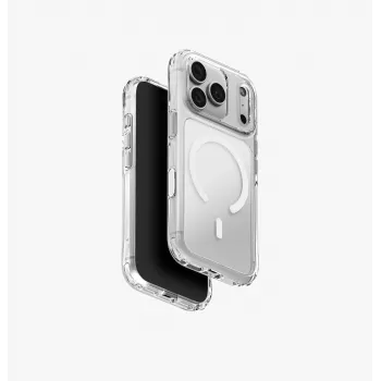 UNIQ LifePro Xtreme Magclick -latauskotelo, läpinäkyvä, iPhone 18 Pro / 17 Pro -mallille